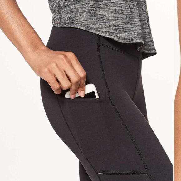 Lululemon Black Speed Up Tights - Picture 5 of 7